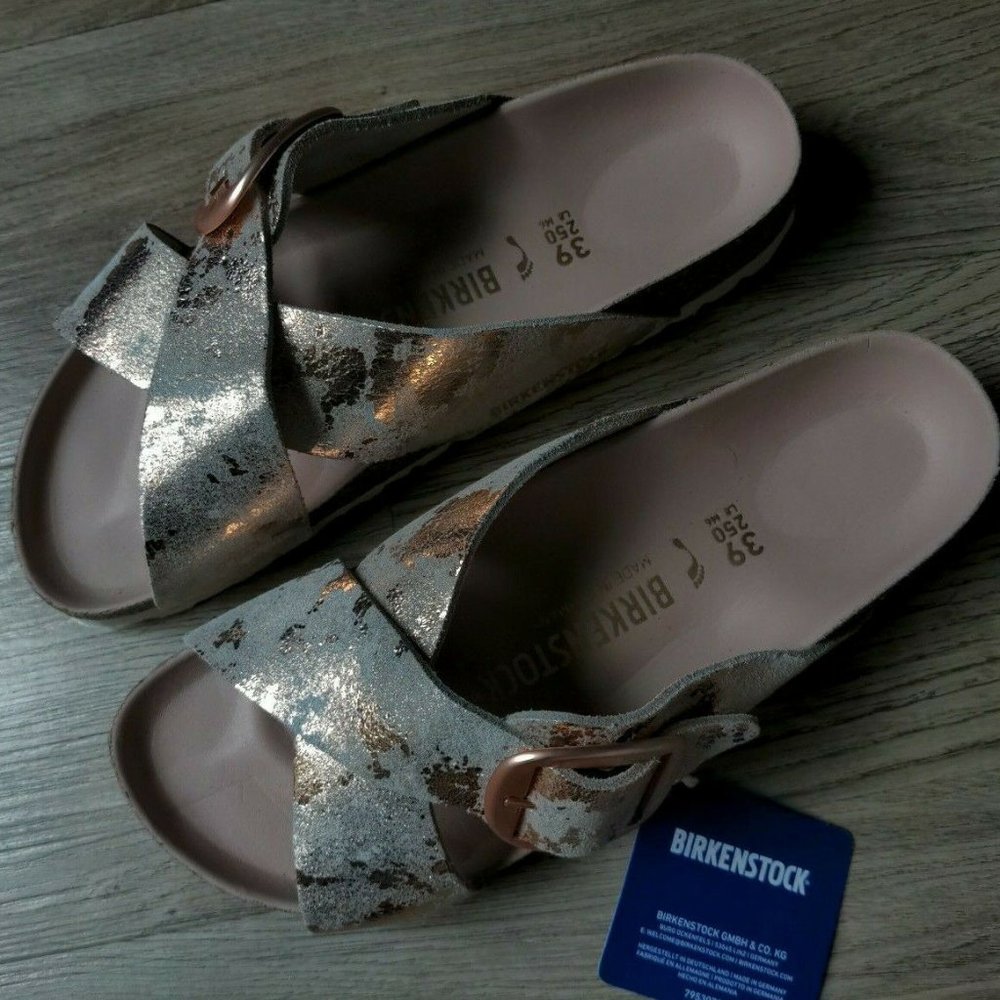 Birkenstock Siena Rose Gold Metallic Copper - Picture 10 of 15